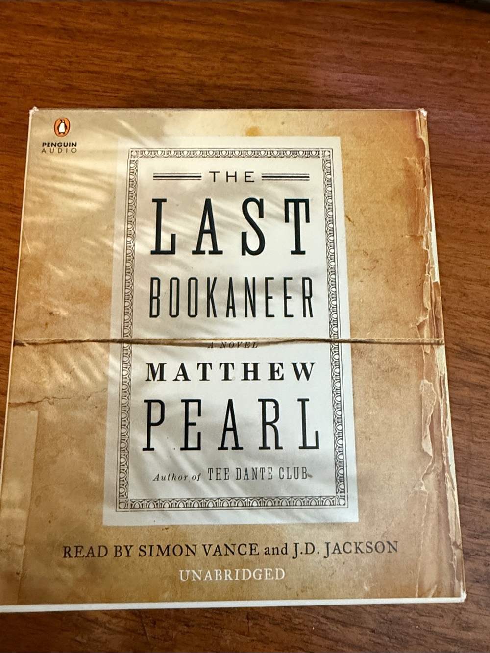 The Last Bookaneer by Matthew Pearl - Unabridged Audiobook on 11 CDs (used)
